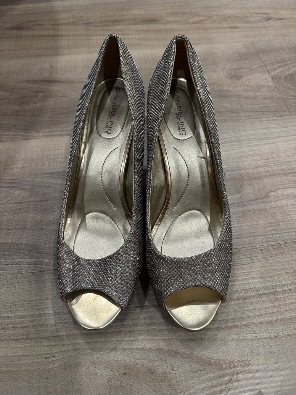 Bandolino sparkle heels